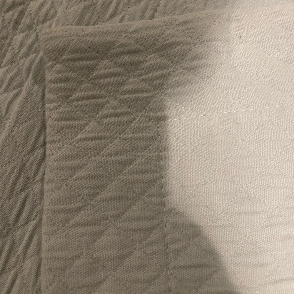 4 Restoration Hardware Blue Quilted Rectangular Accent Pillow Covers.